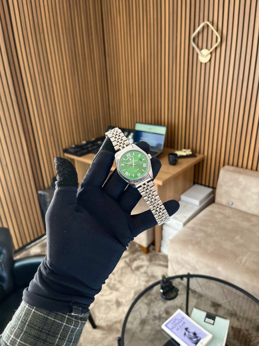 ROLEX SILVER İÇİ YEŞİL 004